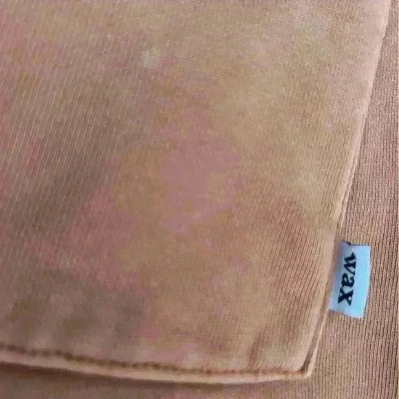 NEW WAX LONDON sweat shorts in rust size medium NWT men’s - Picture 6 of 6